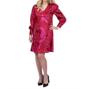 NEW SCAPA floral mini dress in pink